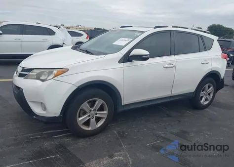 2014 Toyota Rav4 Xle z USA, uszkodzony, nr VIN JTMWFREV3EJ012968